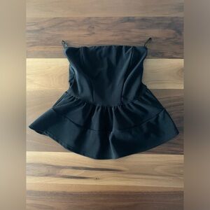 NWT Arden B Peplum Top Size Medium